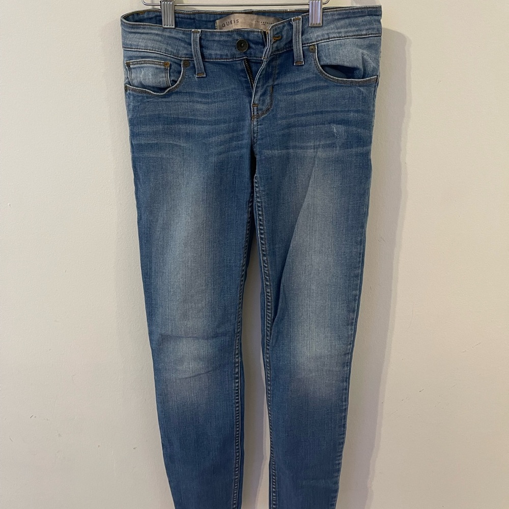 Women's Guess Power Skinny Low Jeans